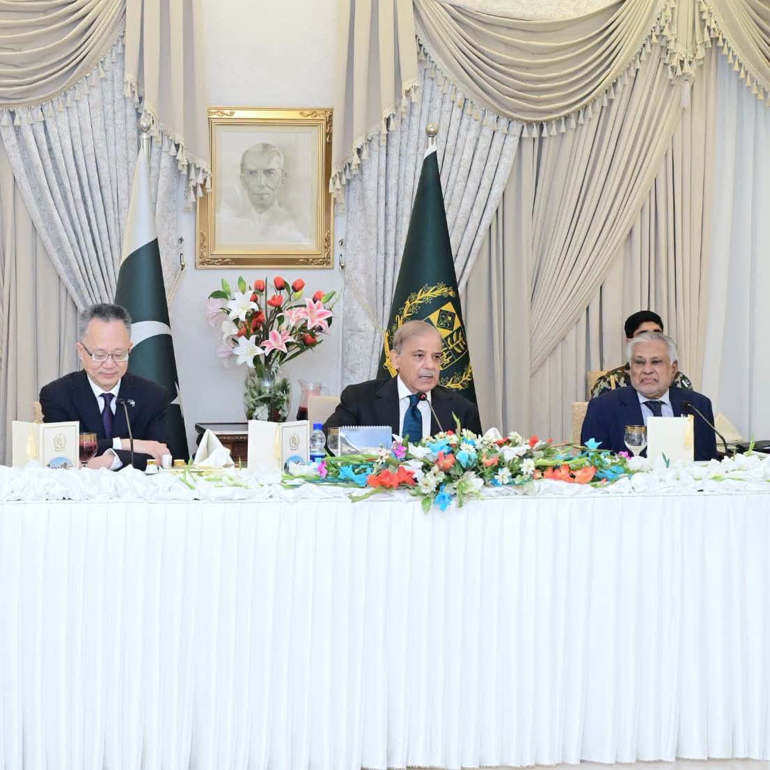 Prime Minister Shehbaz Sharif Meets ADB Vice President Yingming Yang; ML-1 Project Discussed