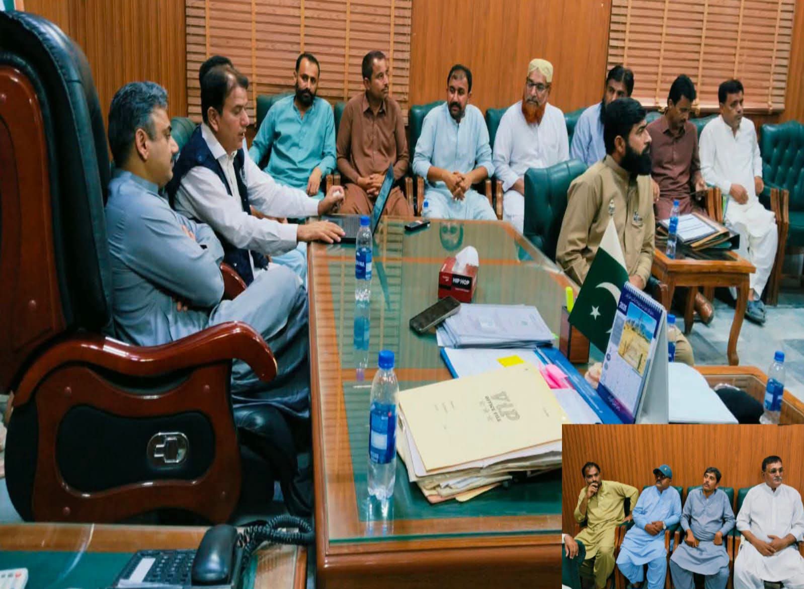 Deputy Commissioner Usta Muhammad Chairs District Polio Eradication Committee Meeting to Review Upcoming Campaign Preparations